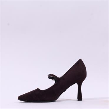 Una Healy Dreaming Mary Jane High Heel - Chocolate